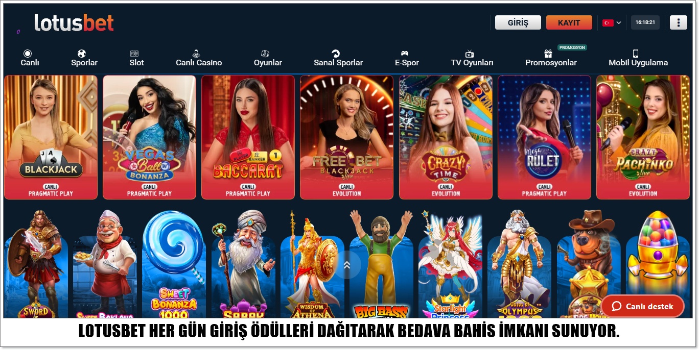 Lotusbet giriş